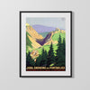 Classic Travel Poster - Jura - Pontarlier Travel Vintage Framed Prints Gallery Frame 16x20
