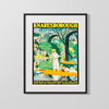 Classic Travel Poster - Knaresborough - River Boating Travel Vintage Framed Prints Gallery Frame 16x20