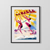 Classic Travel Poster - La Baule - Bretagne Travel Vintage Framed Prints Gallery Frame 16x20