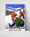 Classic Travel Poster - Le Hohwald - Alsace Travel Vintage Framed Prints Poster 16x20