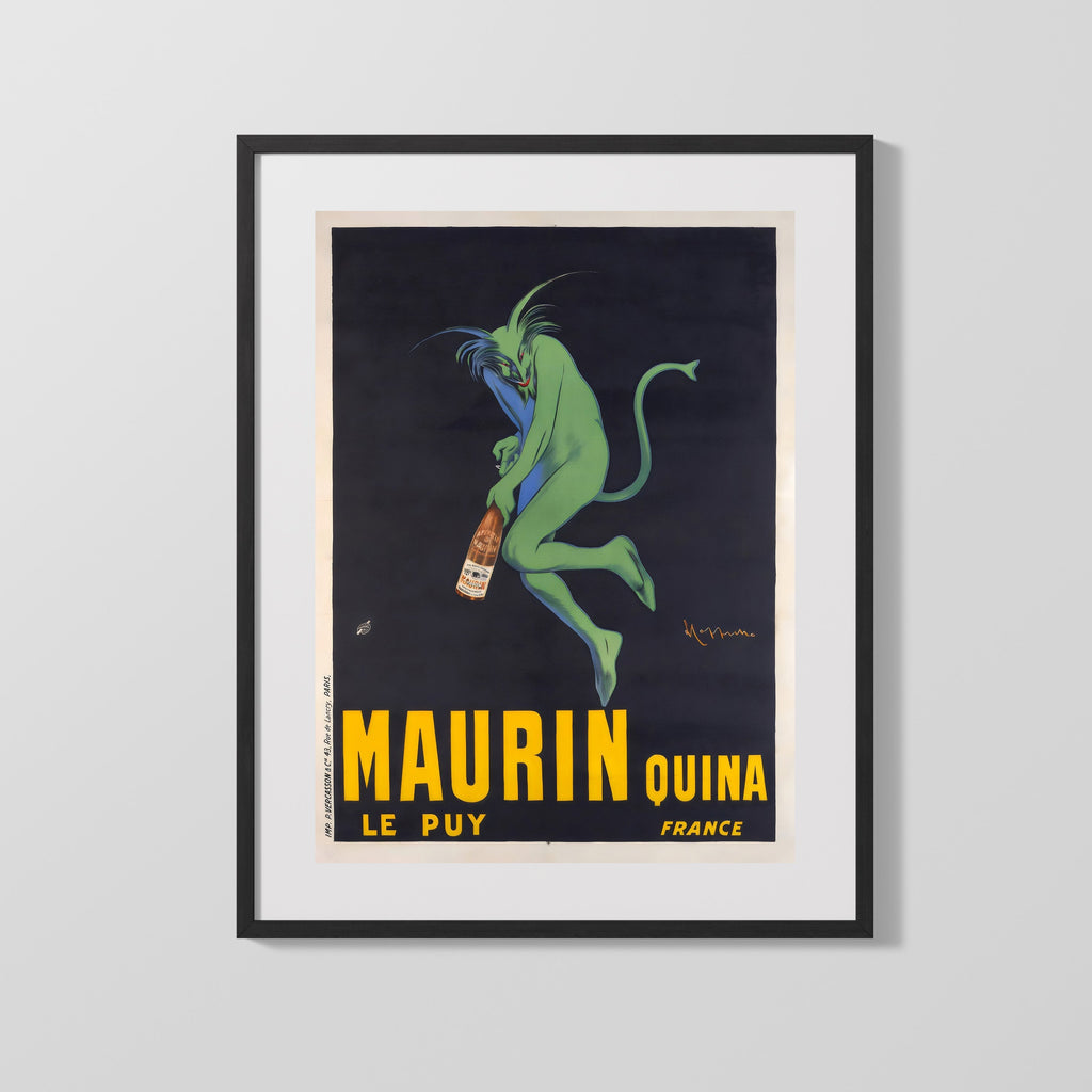 Classic Travel Poster - Le Puy - Maurin Quina Travel Vintage Framed Prints Gallery Frame 16x20