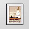 Classic Travel Poster - London - By LNER Travel Vintage Framed Prints Gallery Frame 16x20