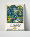 Classic Travel Poster - London - Kenwood Travel Vintage Framed Prints Poster 16x20