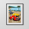 Classic Travel Poster - Monaco - Formula 1 Travel Vintage Framed Prints Gallery Frame 16x20