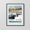 Classic Travel Poster - Monaco - Grand Prix 1937 Travel Vintage Framed Prints Gallery Frame 16x20
