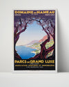 Classic Travel Poster - Monte Carlo - Domaine du Hameau Travel Vintage Framed Prints Poster 16x20