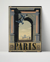 Classic Travel Poster - Paris Algiers - Ville dAlger Ship Travel Vintage Framed Prints Poster 16x20