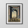 Classic Travel Poster - Paris Algiers - Ville dAlger Ship Travel Vintage Framed Prints Gallery Frame 16x20