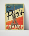 Classic Travel Poster - Paris - Cocorico Theatre Travel Vintage Framed Prints Poster 16x20