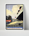 Classic Travel Poster - Paris - Grand Prix de Paris 1936 Travel Vintage Framed Prints Poster 16x20