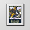 Classic Travel Poster - Poland - Country of Chase Travel Vintage Framed Prints Gallery Frame 16x20