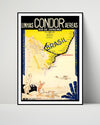 Classic Travel Poster - Rio de Janeiro - Linhas Condor Travel Vintage Framed Prints Poster 16x20