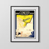 Classic Travel Poster - Rio de Janeiro - Linhas Condor Travel Vintage Framed Prints Gallery Frame 16x20