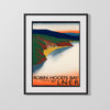 Classic Travel Poster - Robin Hoods Bay - Yorkshire Travel Vintage Framed Prints Gallery Frame 16x20