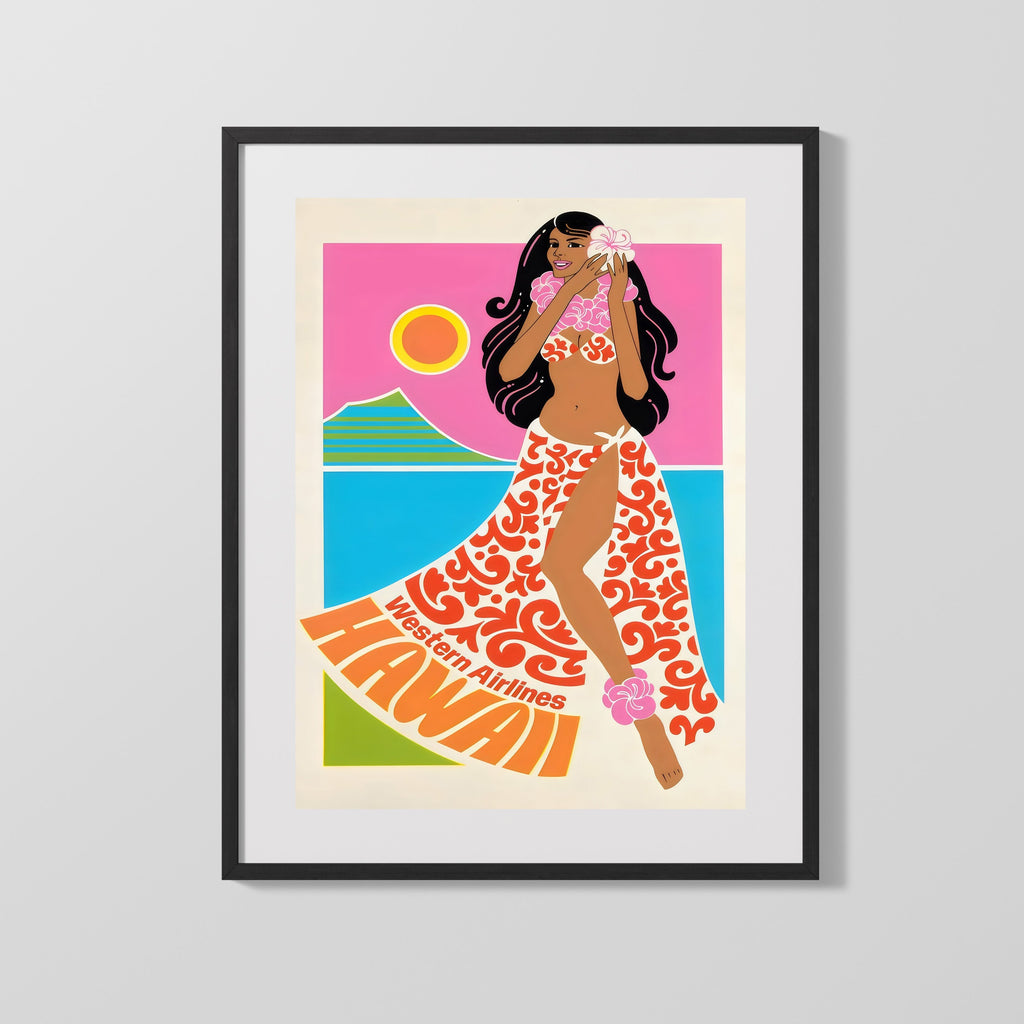 Classic Travel Poster - Rome - Colosseum Italy Travel Vintage Framed Prints Gallery Frame 16x20