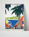 Classic Travel Poster - Saint-Pierre-de-Chartreuse - French Alps Travel Vintage Framed Prints Poster 16x20