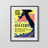 Classic Travel Poster - Sea - Cliff Travel Vintage Framed Prints Gallery Frame 16x20