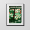 Classic Travel Poster - Steiermark - Winter Travel Vintage Framed Prints Gallery Frame 16x20