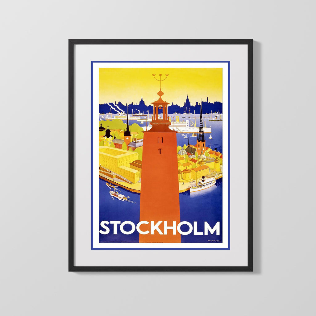 Classic Travel Poster - St Petersburg - Cultural Heart Travel Vintage Framed Prints Gallery Frame 16x20