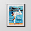 Clayton Kershaw Autograph SI Print - Blue Streak - Dodgers Ace Breaks Through