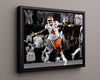 Clemson Autograph Print - Deshaun Watson Point Up - All In College FSPrints Floating Canvas 16x20