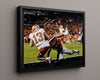 Clemson Autograph Print - Hunter Renfrow Catch - Bama Buster College FSPrints Floating Canvas 16x20