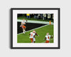 Clemson Autograph Print - Hunter Renfrow - Title Catch College FSPrints Gallery Frame 16x20
