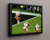 Clemson Autograph Print - Hunter Renfrow - Championship Catch College FSPrints Floating Canvas 16x20
