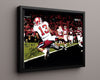 Clemson Autograph Print - Hunter Renfrow - Title Catch College FSPrints Floating Canvas 16x20