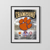 Clemson Autograph Print - Tigers - 2016 National Champions 35-31 College FSPrints Gallery Frame 16x20