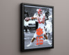 Clemson Autograph Print - Trevor Lawrence - Championship Arm College FSPrints Floating Canvas 16x20