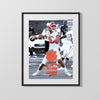 Clemson Autograph Print - Trevor Lawrence - Championship Arm College FSPrints Gallery Frame 16x20