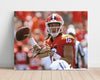 Clemson Autograph Print - Trevor Lawrence - Locked In Throw College FSPrints Poster 16x20