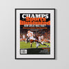 Clemson Autograph SI Print - Hunter Renfrow - Clemson Climbs the Mountain College FSPrints Gallery Frame 16x20