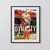 Clemson Autograph SI Print - Justyn Ross Dynasty - Tiger Reign College FSPrints Gallery Frame 16x20