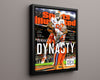 Clemson Autograph SI Print - Justyn Ross Dynasty - Tiger Reign College FSPrints Floating Canvas 16x20