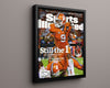 Clemson Autograph SI Print - Wayne Gallman - Still the 1 College FSPrints Floating Canvas 16x20