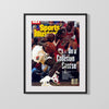 Clyde Drexler Autograph SI Print - Collision Course - Jordan Rivalry