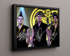 Cobra Kai - Strike First Crew - Autograph Print Television Vintage Framed Prints Floating Canvas 16x20