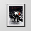 College Autograph Print - Bob Knight Chair Toss - Temper Flare College FSPrints Gallery Frame 16x20