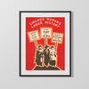 Counter Culture Poster - Chicago Womens Labor History Counter Culture Vintage Framed Prints Gallery Frame 16x20