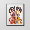 Counter Culture Poster - Cry Out Counter Culture Vintage Framed Prints Gallery Frame 16x20