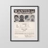 Counter Culture Poster - Eldridge Cleaver FBI Wanted Poster Counter Culture Vintage Framed Prints Gallery Frame 16x20