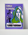 Counter Culture Poster - Family Planning Counter Culture Vintage Framed Prints Poster 16x20