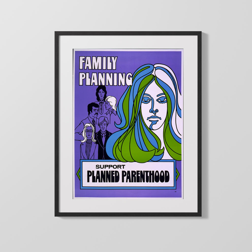 Counter Culture Poster - Family Planning Counter Culture Vintage Framed Prints Gallery Frame 16x20