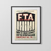 Counter Culture Poster - Freak the Army Counter Culture Vintage Framed Prints Gallery Frame 16x20