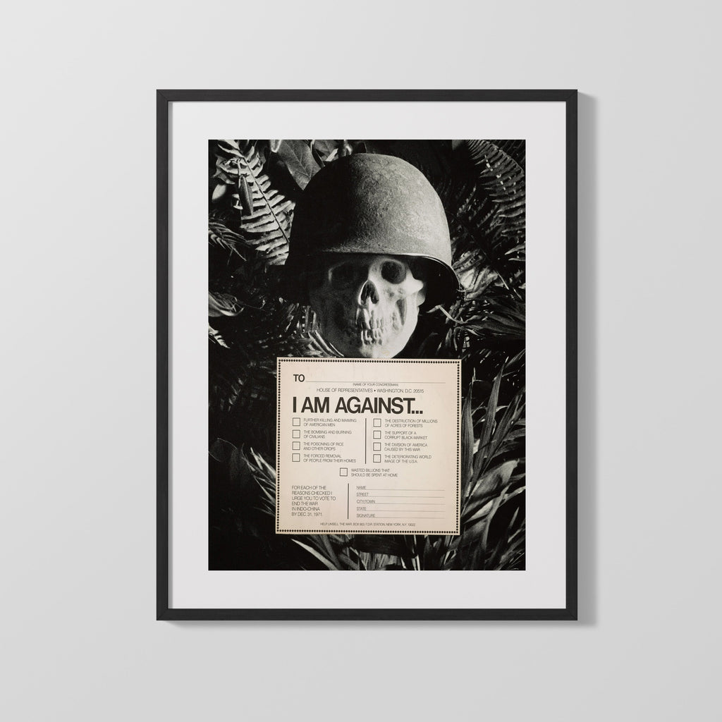 Counter Culture Poster - Help Unsell the War Counter Culture Vintage Framed Prints Gallery Frame 16x20