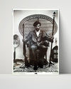 Counter Culture Poster - Huey Newton - Black Panthers Counter Culture Vintage Framed Prints Poster 16x20