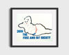 Counter Culture Poster - Join the Free and Fat Society Counter Culture Vintage Framed Prints Gallery Frame 16x20
