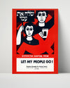 Counter Culture Poster - Let My People Go Counter Culture Vintage Framed Prints Poster 16x20